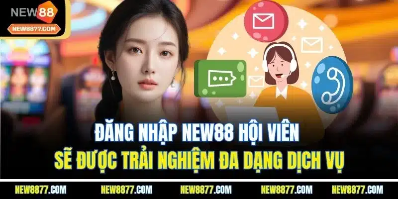 Đăng nhập New88 hội viên sẽ được trải nghiệm đa dạng dịch vụ