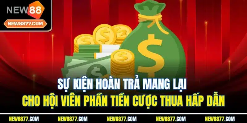 New88 – Nhà cái uy tín, cá cược thể thao & casino hàng đầu 26 Sự kiện hoàn trả mang lại cho hội viên phần tiền cược thua hấp dẫn